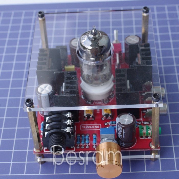 FET 6N11 Tube Pure Class A Stereo Headphone Preamplifier DC24V N2