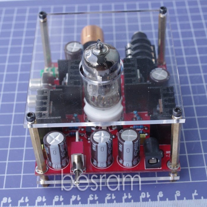 FET 6N11 Tube Pure Class A Stereo Headphone Preamplifier DC24V N3