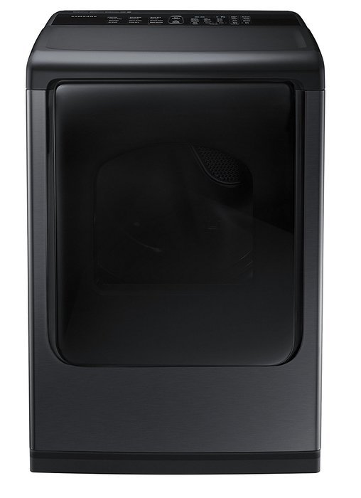 Samsung Appliance DV50K8600GV 27" Gas Top-Load Dryer with 7.4 cu. ft. Capacity, Black Stainless