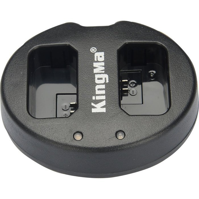 Andoer KingMa Dual 2-Channel ENEL14 Battery Charger for Nikon D3100 D3200 D5100 P7100 P7000 N14