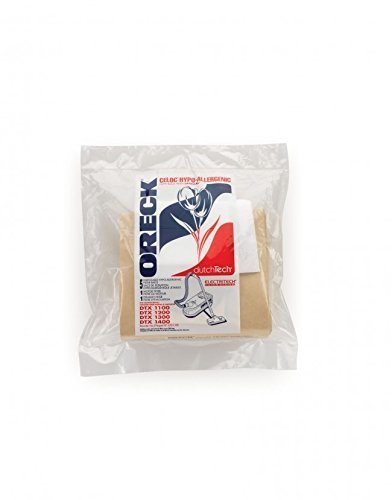 Oreck DutchTechTM Canister Vacuum Bags ET511PK (5 Bags + 1 Pre-Motor & 1 Post Motor Micro Filter) Free Shipping