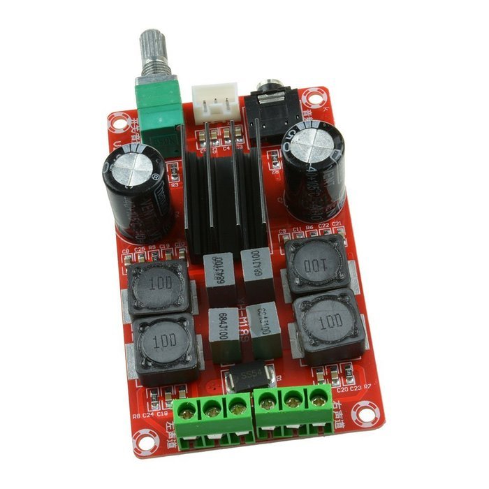 Industry Park TPA3116D2 2X50W Digital Amplifier Board Class D 12V 24V Dual Channel Stereo AMP N5