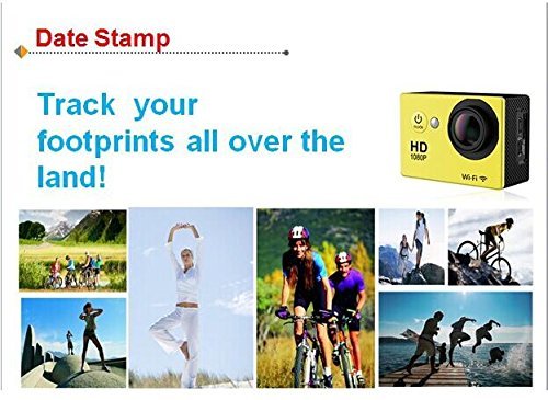 GLOPRO 1080P 2" SCREEN Full HD DV Sports Recorder Car Waterproof Action Camera Camcorder WiFi Diving Video Camera N4