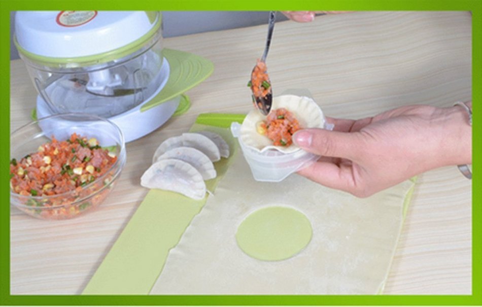 XDOBO Prepworks From Progressive International Dough Press, Kitchen Turnover Dumpling Maker Perfect Tool for Home... N7