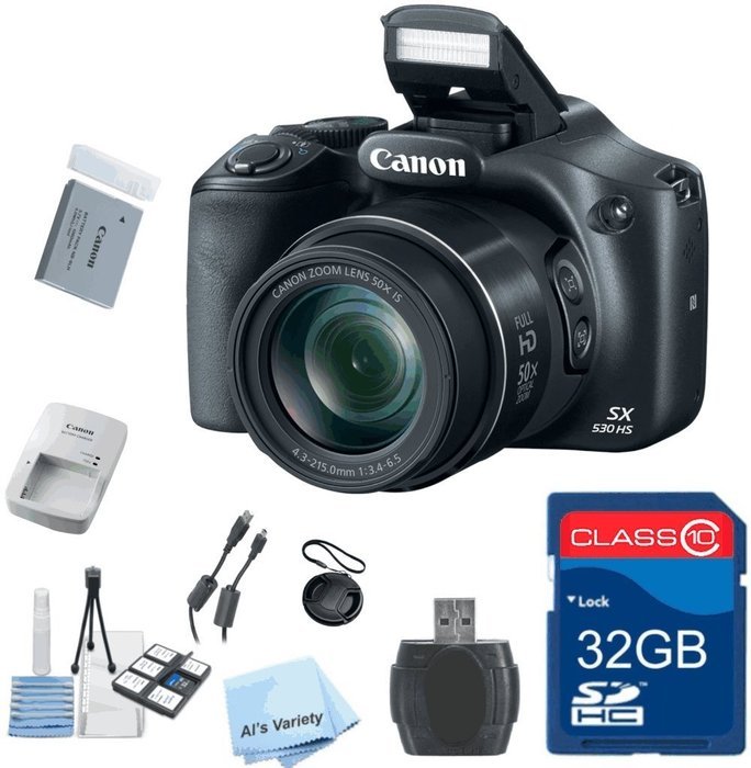 Canon PowerSHot SX530 HS Digital Camera International Version free