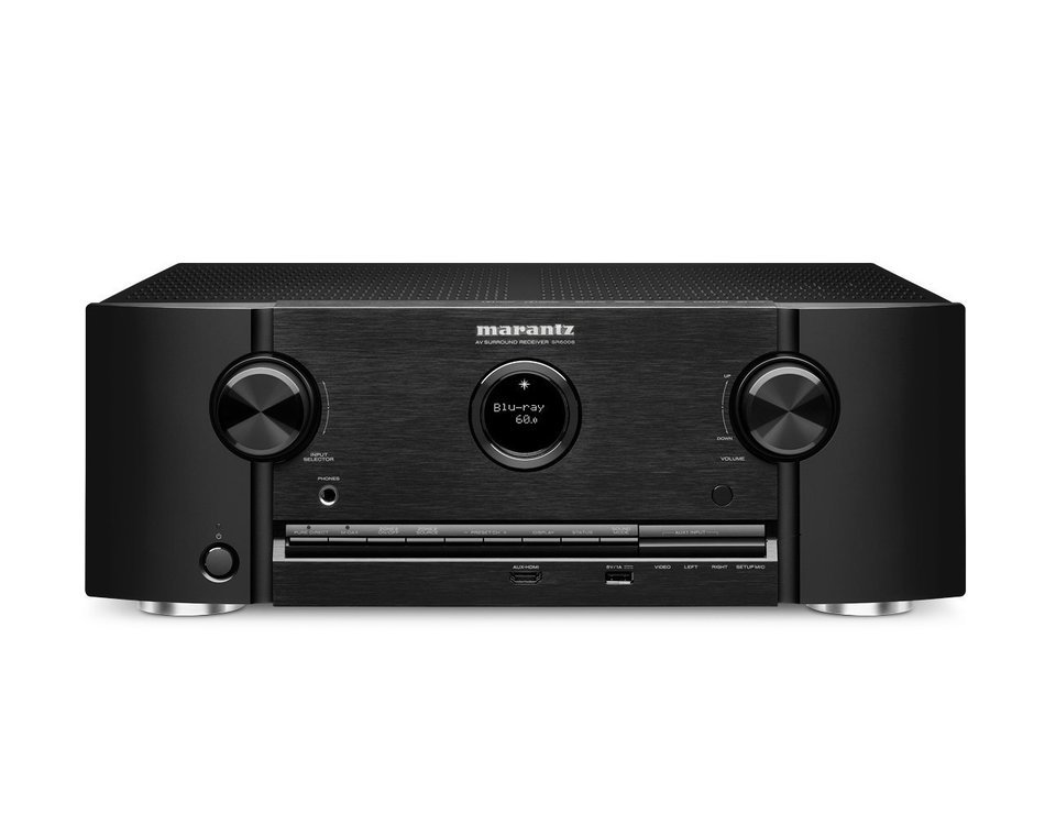 Marantz SR6008 7.2-Channel 1080P and 4K Ultra HD Pass Through, Networking Home Theater Receiver with AirPlay (... N11
