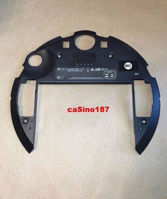 Roomba 500 600 Bottom Piece of Case battery cover BLACK skid plate 620 650 655 500