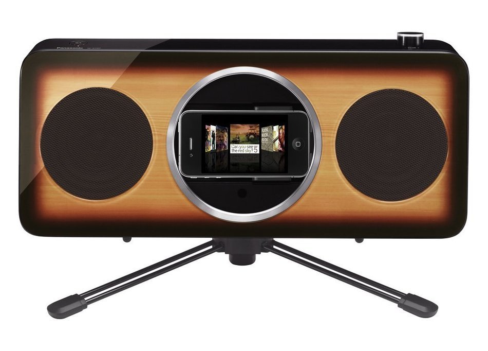 Panasonic SC-GT07 Classic Modern Design Compact Stereo System with Simulated Wood Finish (Discontinued by Manufacturer)