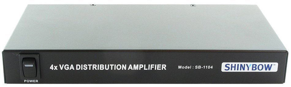 1:4 SHINYBOW VGA AMPLIFIER SPLITTER SB-1104 Shinybow