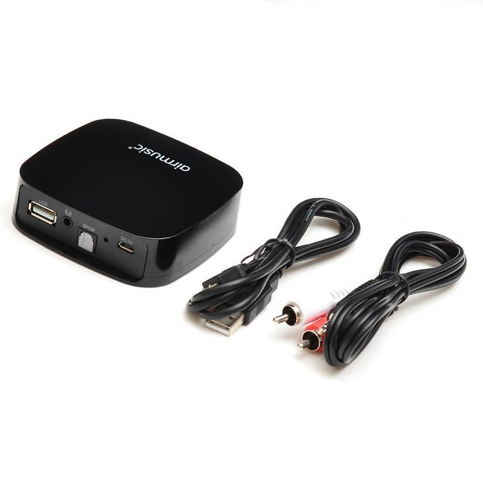 Aizbo New Airmusic Airplay Wifi Wireless Dlna Airplay Music Radio Receiver Player Adapter for Ios((iphones, Ipads...