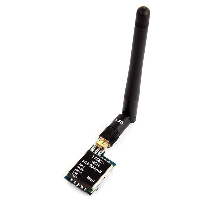RipaFire&reg; FPV TS5832 5.8G 200mw 32 Channel Mini Wireless Audio Video AV Transmitter Module with RP-SMA for Mini... N3