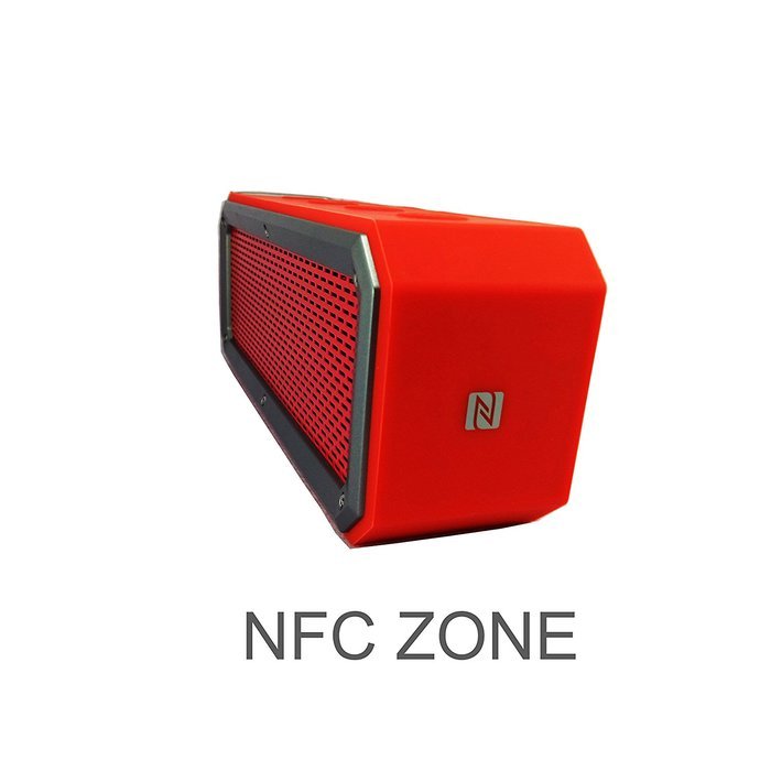 Playkey EBS-501 Silicone HiFI Shockproof outdoor bluetooth speaker for cell phone with NFC and out-put power bank... N4