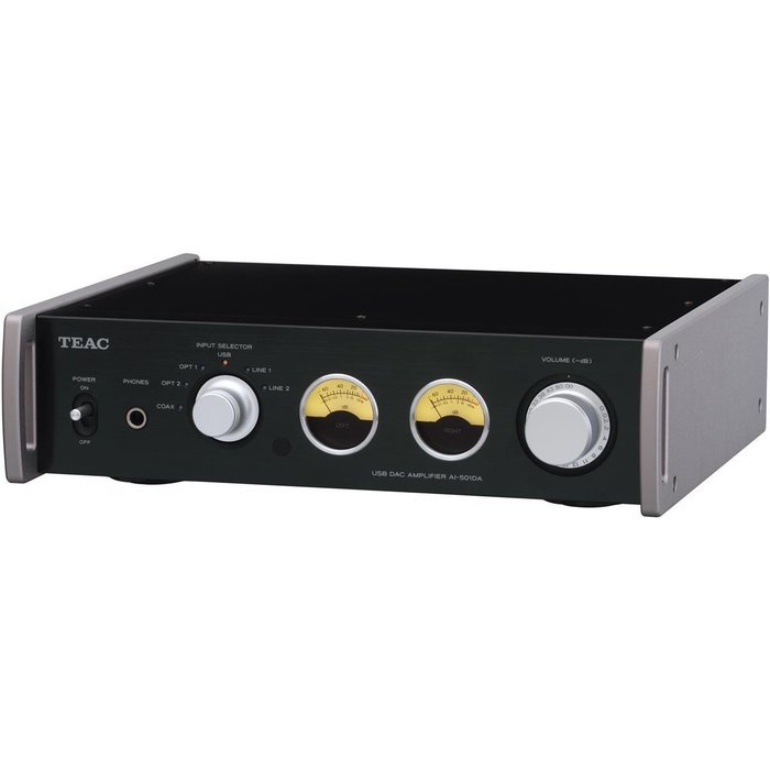 Teac AI-501DA-B Receiver with Integrated Amplifier and DAC's (Black) N2