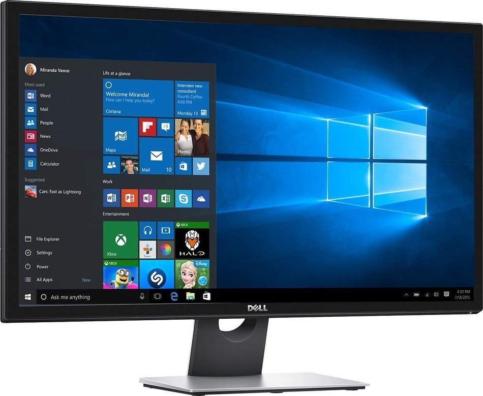 Dell - 28" LED 4K UHD Monitor - Black N2