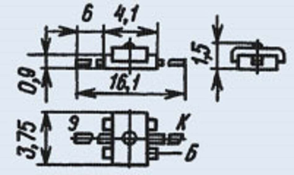 Transistors silicon 2T637A-2 USSR 2 pcs N2