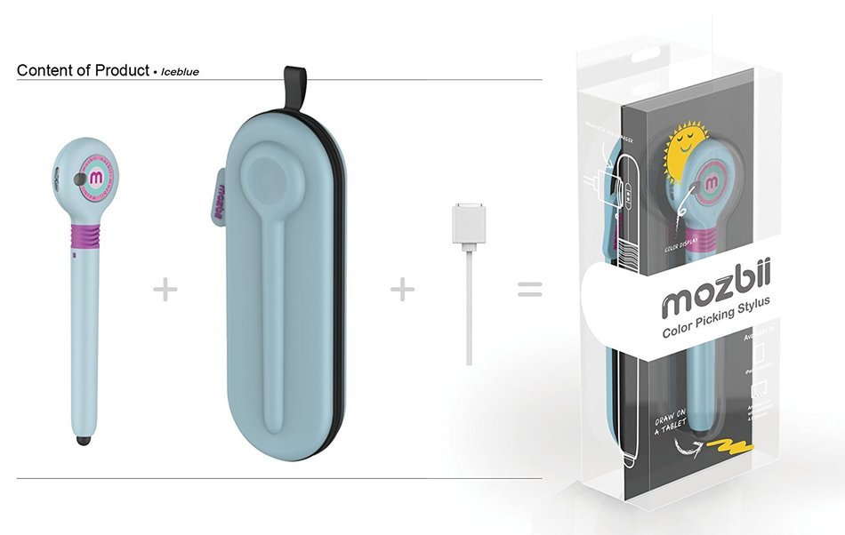 mozbii Color Picking Stylus Black N16