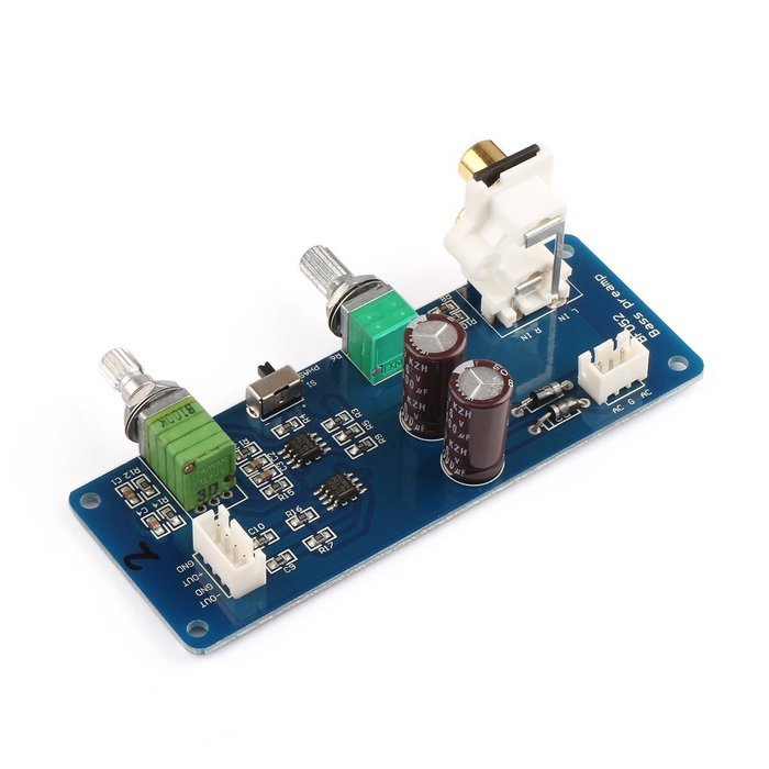 DROKxae; OPA2132 Op-amp Subwoofer Low-pass Filter Circuit Board [Electronics] N7