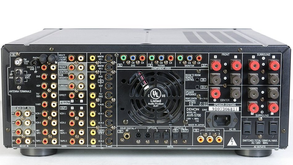 Denon AVR5700 THX Home Theater AV Receiver (Discontinued by Manufacturer) N4