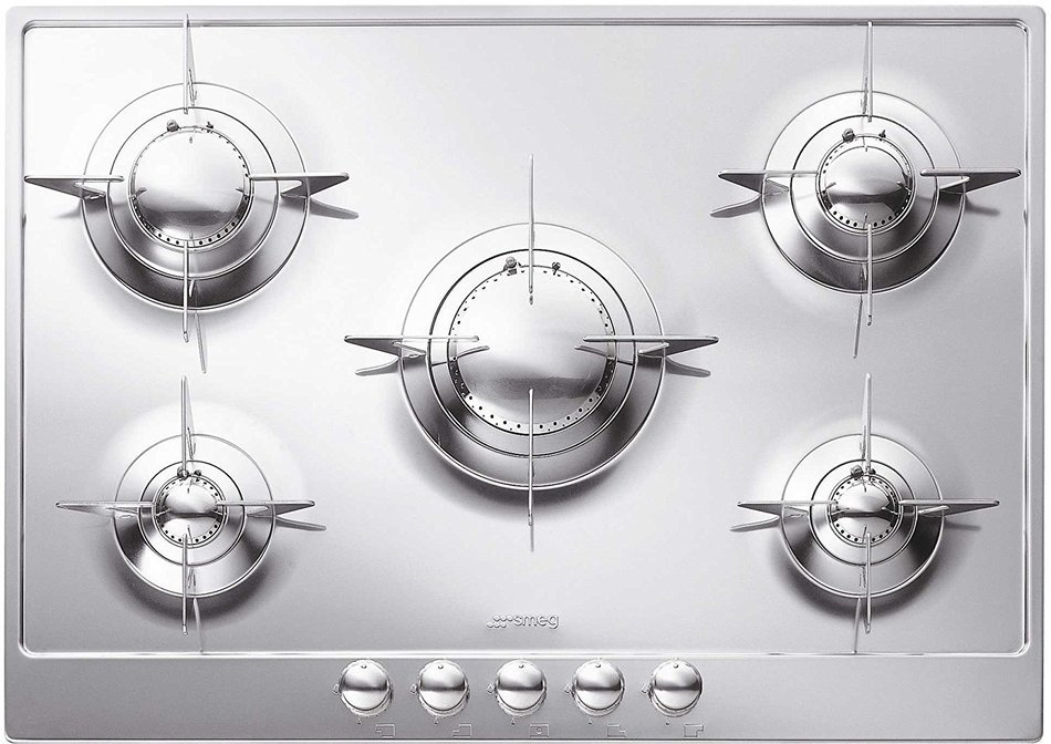 Smeg 28 inch Stainless Steel Gas Cooktop - PU75