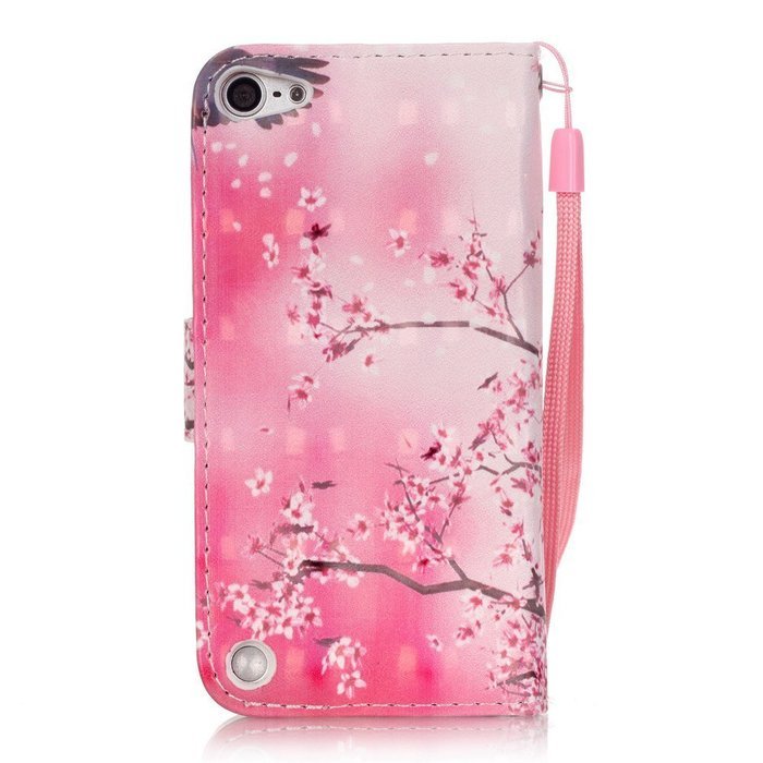 iPod Touch 6 Case,iPod Touch 5 Case,ikasus Shiny Glitter Diamond Colorful Art Painted PU Leather Flip Wallet Pouch... N12