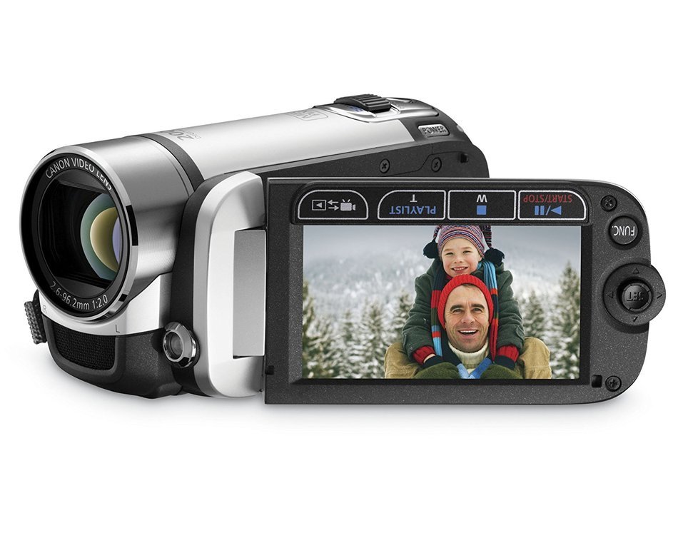 Canon FS21 Dual Flash Memory Camcorder w/16GB Internal Memory & 48x Advanced Zoom - 2009 MODEL (Discontinued by... N5
