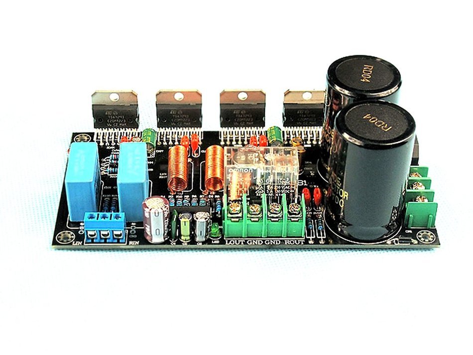 2x160W TDA7293 Dual Parallel Output Protective Amplifier Board & Two-channel & Fever Amp Board N3