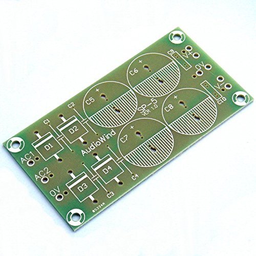 Electronics-Salon 2PCS Dual Polarity Power Supply PCB, For Audio AMP. N4