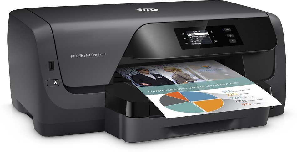 HP Officejet Pro 8210 Printer A4 22/18 Ppm In N2