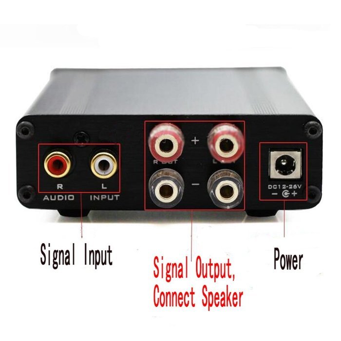 Feixiang AMP FX502A 50W x 2 HIFI 2-Channel Digital Power Amplifier (100~240V) N4