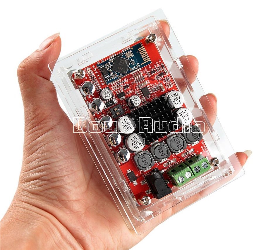 Douk Audio Upgraded 50W+50W Wireless Bluetooth 4.0 Hifi Audio Receiver Digital Amplifier Board with Protective... N2