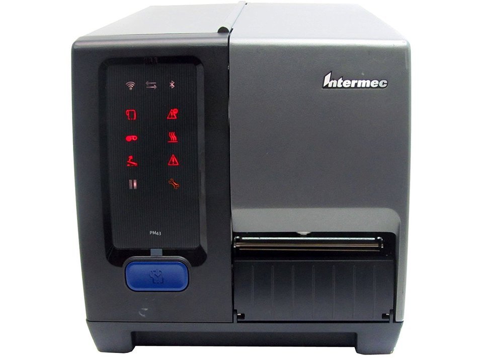 Intermec PM43 Direct Thermal/Thermal Transfer Printer - Monochrome - Desktop - Label Print PM43A01000000201 by... N3