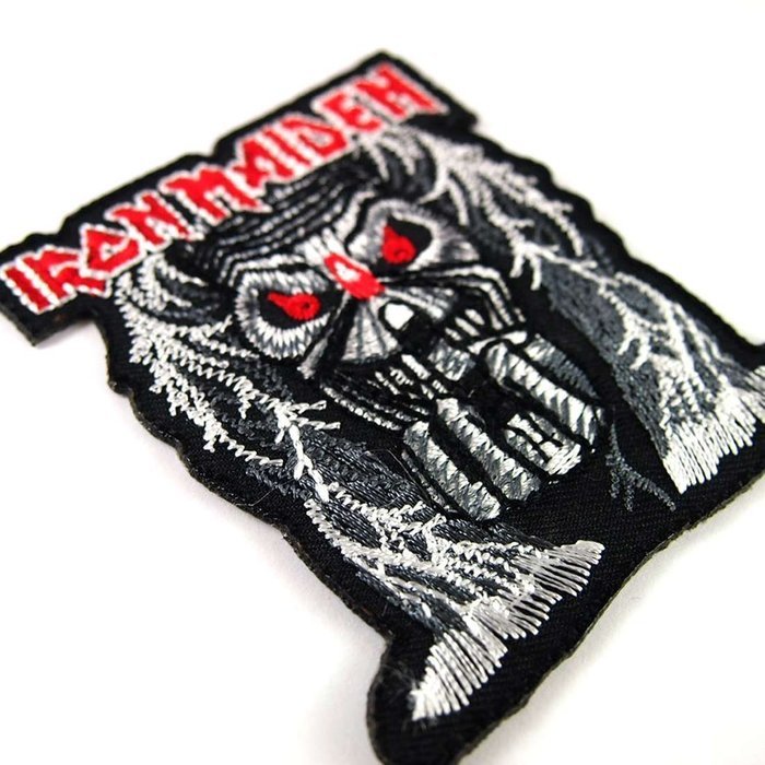 Iron Maiden Music Speed Metal Rock Logo T Shirts Patches. For Collection with Free Shipping By Botan