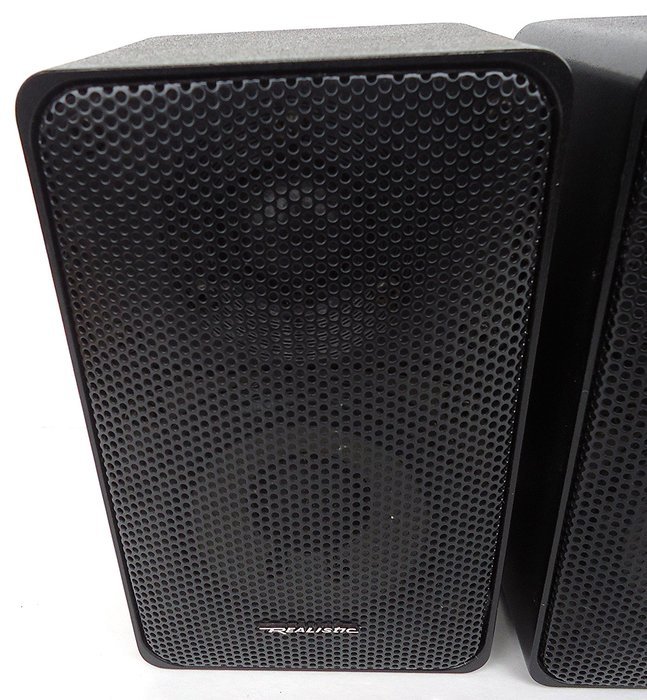 Bookshelf Speakers Realistic Minimus 7 Radio Shack Stereo Garage Small Loud Speakers N3