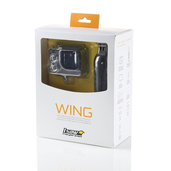ISAW WING Wi-Fi Full HD Action Camera Silver N7
