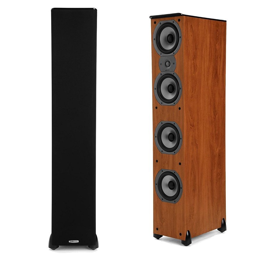 Polk Audio TSi 500 Cherry Tower Speakers (Pair)