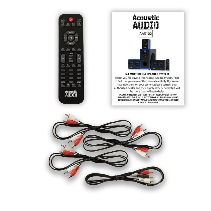 Acoustic Audio AA5103 5.1 Surround Sound Home Entertainment System N3