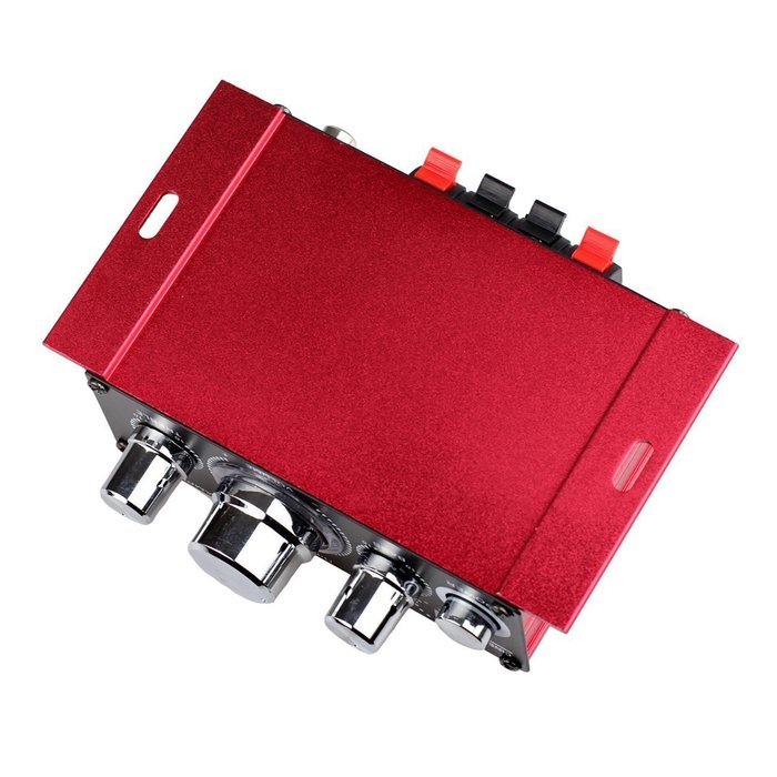2Ch Digital Power Amplifier, Mowon Tripath Class T HIFI Steoro Audio Mini Amplifier 20x2W AMP with 3A Power Supply... N24