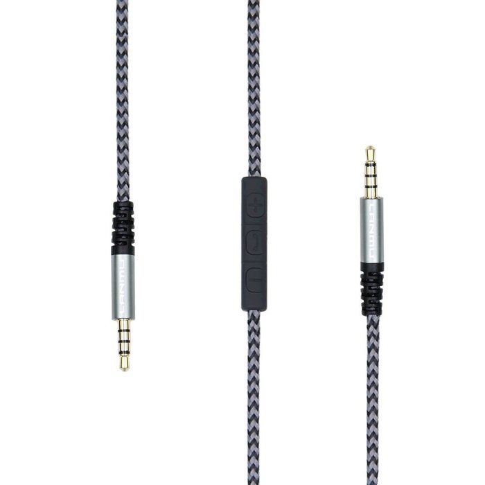 LANMU 1.4m Replacement Audio Cable for Skullcandy Crusher AVIATOR 2.0 Headphone with Mic & Remote N5