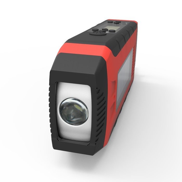 RunningSnail Solar Weather AM/FM//NOAA Emergency Digital Radio with LED Flashlight, 2000MAh Power Bank & SOS Alarm N5