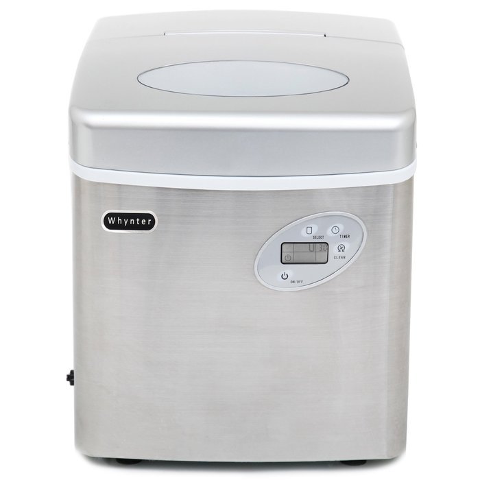 Whynter IMC-490SS Portable Ice Maker, 49-Pound, Stainless Steel N5