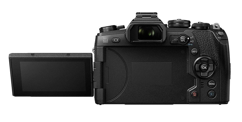 Olympus OM-D E-M1 Mark II Camera Body Only, 20.4 mega pixel with 3-Inch LCD, Black N2