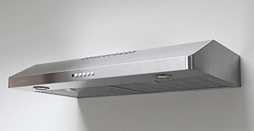 Faber LEVT30SS400-B 30" 400 CFM Levante II Under Cabinet Range Hood, Stainless Steel N2