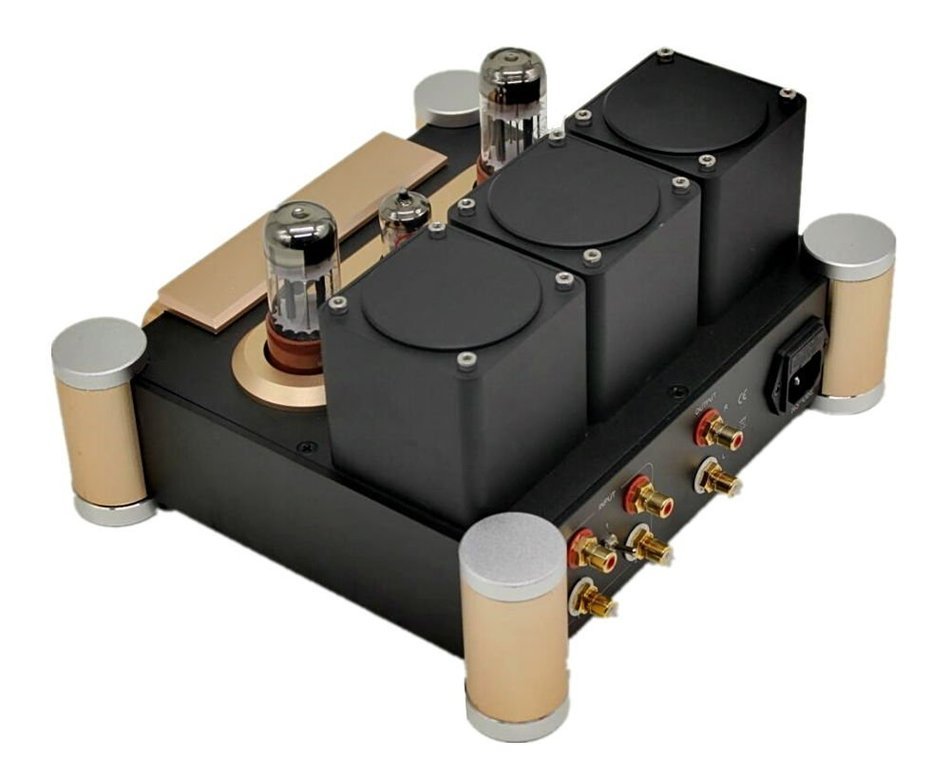 Nobsound Pure Class A Single-ended Tube Headphone Amplifier Stereo HiFi Preamp N4
