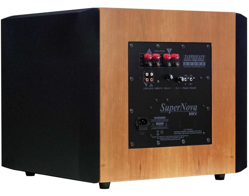Earthquake Sound Supernova MKV-15 15-Inch Powered Subwoofer (Piano Black, Single) N6