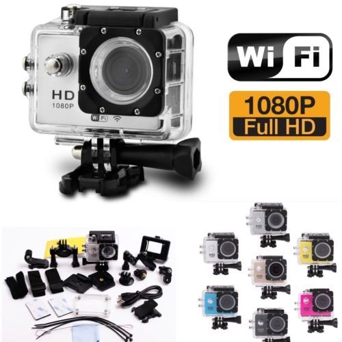 WIFI WIRELESS SJ4000 WATERPROOF SPORTS DV 1080P HD VIDEO ACTION CAMCORDER CAMERA