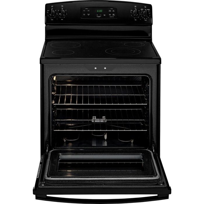 GE GIDDS-1029133 30" 5.3 cu. ft. Free-Standing Electric Range, Black