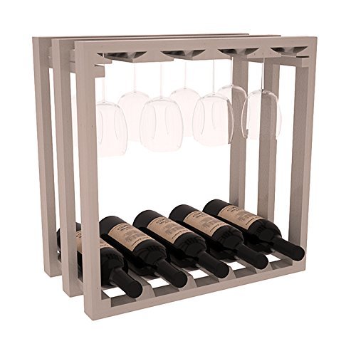 Wine Racks America Ponderosa Pine Lattice Stacking Stemware Cube. 13 Stains to Choose From! N12