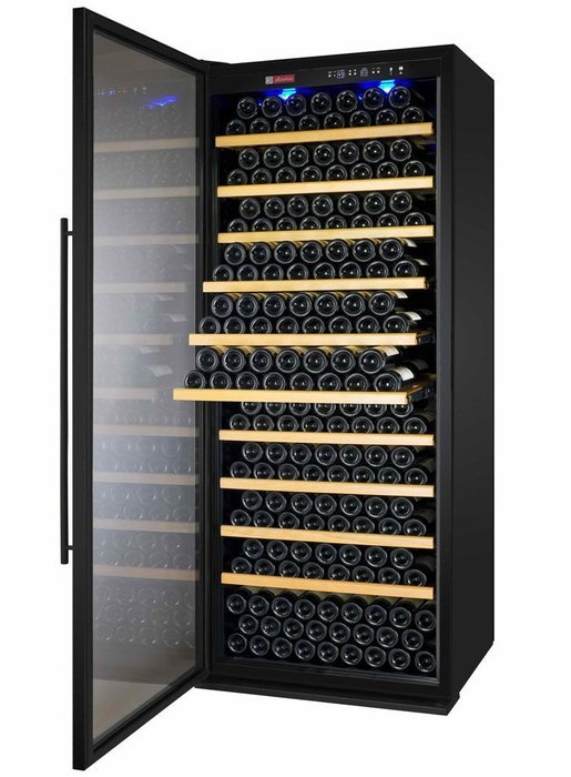 Allavino YHWR305-1BLT Vite Series 305 Bottle Single-Zone Wine Refrigerator - Left Hinge Black Door N6
