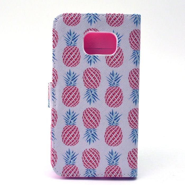 Galaxy S6 Case, Firefish Folio Flip Premium PU Leather Lovely Wallet Shell [Scratch-resistant][Kickstand][Card... N15