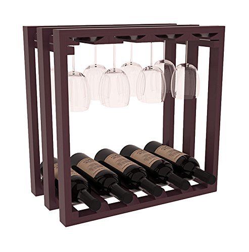 Wine Racks America Ponderosa Pine Lattice Stacking Stemware Cube. 13 Stains to Choose From! N14